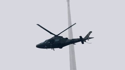 Alain Robert touche le ciel... (© AFP)