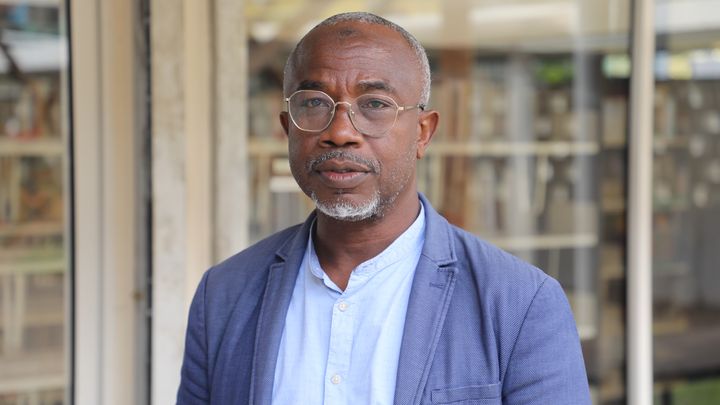 Haïdar Attoumani Saïd à Mayotte, le 9 octobre 2023 à Mayotte. (ROBIN PRUDENT / FRANCEINFO)