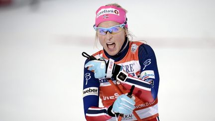 La Norvégienne Therese Johaug (HEIKKI SAUKKOMAA / LEHTIKUVA)