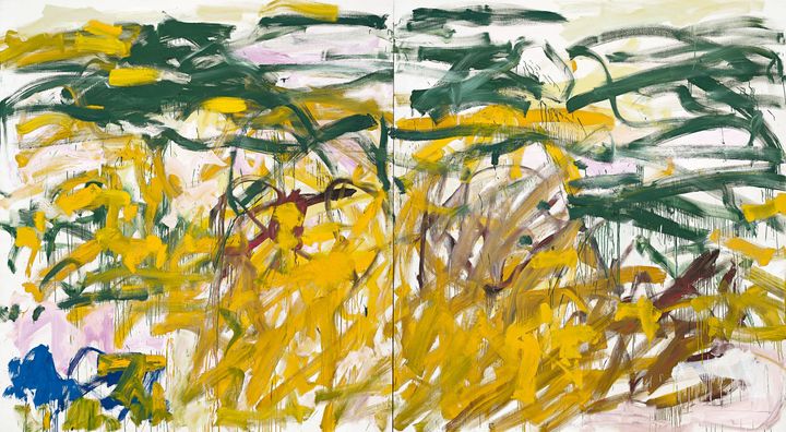 Joan Mitchell, "No Birds", 1987-1988, Collection particulière (© The Estate of Joan Mitchell)