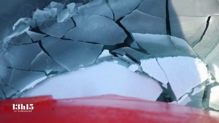 VIDEO. Embarquez à bord d'un brise-glace de la Garde côtière canadienne au large de l'archipel arctique