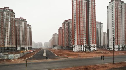 La ville de Ordos en Chine attend toujours son million d'habitants. (DR)