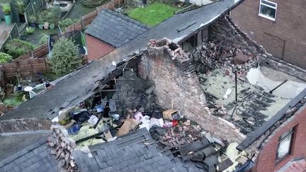 Royaume-Uni : la tempête Gerrit a balayé le paysage (France 2)