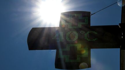 Il a fait jusqu'à 40 degrés à Lille le 27 juillet 2018 (DENIS CHARLET / AFP)