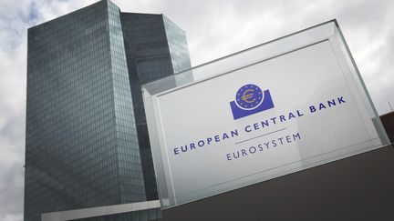 La Banque centrale européenne à Francfort (Allemagne). (DANIEL ROLAND / AFP)