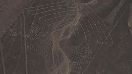 Un géoglyphe de Nazca. (YURIKO NAKAO / GETTY IMAGES EUROPE)