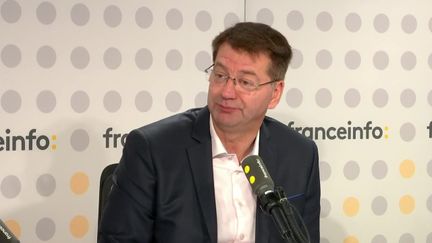 Housing Minister Patrice Vergriete, November 7, 2023 on franceinfo.  (FRANCEINFO / RADIO FRANCE)