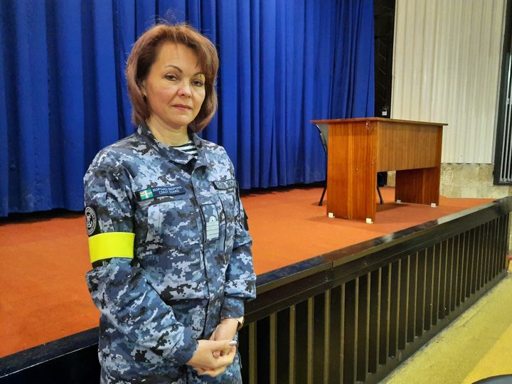 Natalya Humeniuk, responsable de commandement de l'armée ukrainienne. (AGATHE MAHUET / RADIO FRANCE)