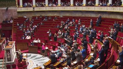 Les députés ont pris la parole concernant le conflit entre le Hamas et Israël, lundi 23 octobre. La France insoumise était à nouveau au cœur des critiques.