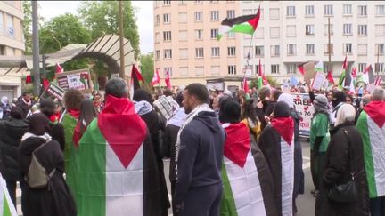 Les revendications lors des manifestations du 1er mai étaient nombreuses : pouvoir d'achat, salaires mais aussi soutien à Gaza.