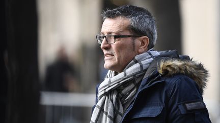 Edouard Martin, ancien syndicaliste CFDT à Florange et ex-eurodéputé, à Paris le 5 janvier 2017. (MARTIN BUREAU / AFP)