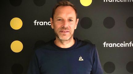 Marc-Henri Beausire, le PDG du Coq sportif. (VICTOR MATET / RADIO FRANCE / FRANCEINFO)