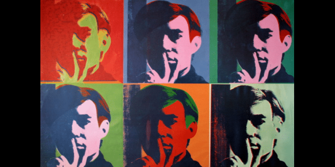 Andy Warhol, Six autoportraits (1967)
 (Andy Warhol)