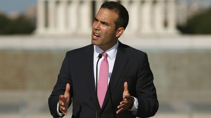 George Prescott Bush, petit fils de l'ancien pr&eacute;sident George H.W Bush et neveu de George W. Bush, &agrave; Washington (Etats-Unis), le 2 septembre 2014.&nbsp; (MARK WILSON / GETTY IMAGES NORTH AMERICA / AFP)