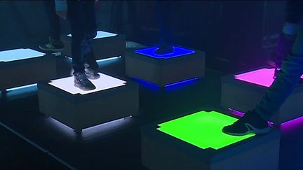 Step-Up, une des installations participatives à l'Autre Canal
 (France 3/ Culturebox)