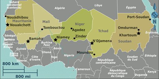 Selon une étude allemande, le Sahel pourrait progressivement passer d'un climat semi-aride à un climat tropical, à cause du réchauffement climatique. (CC BY-SA 3.0)