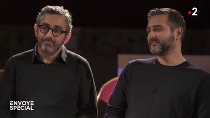 Eric Toledano et Olivier Nakache racontent à "Envoyé spécial" les coulisses du film "Hors normes" (ENVOYÉ SPÉCIAL  / FRANCE 2)