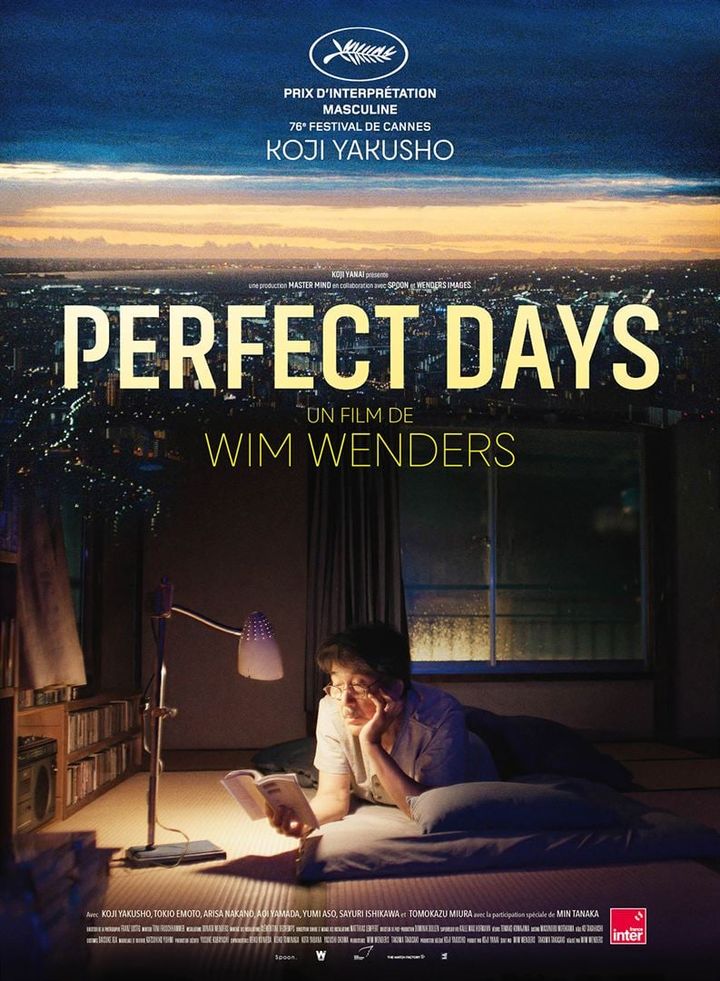 Affiche du film "Perfect Days" de Wim Wenders. (HAUT ET COURT)