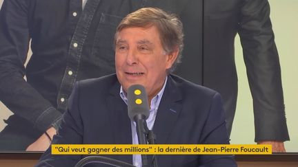 Jean-Pierre Foucault, jeudi 17 janvier 2019 sur franceinfo. (FRANCEINFO / RADIOFRANCE)