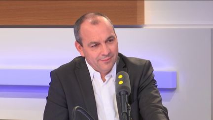 Le secrétaire général de la CFDT Laurent Berger le 27 novembre 2018 sur franceinfo. (FRANCEINFO / RADIOFRANCE)