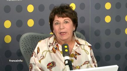 Corinne Lepage invitée sur franceinfo (FRANCEINFO / RADIO FRANCE)