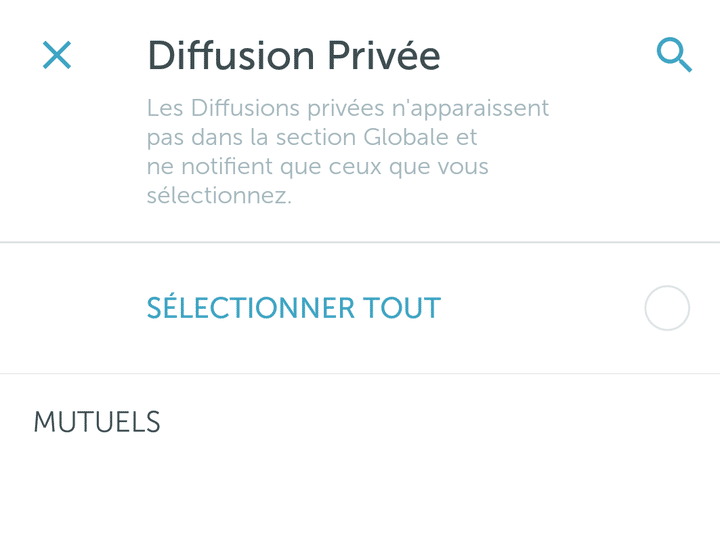 Périscope propose de diffuser ses vidéos uniquement à une liste choisie de personnes. (PERISCOPE)