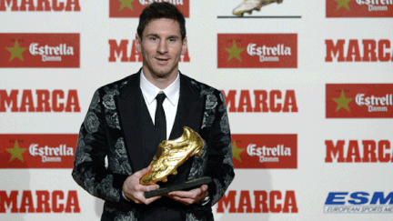 Le triple Soulier d'Or Lionel Messi