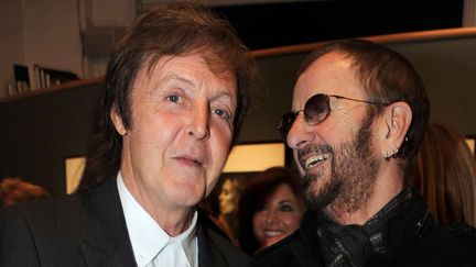 Paul McCartney et Ringo Starr en octobre 2010 à Londres
 (Richard Young / Rex Features / REX / SIPA)