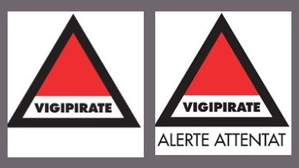 &nbsp; (Les logos de Vigipirate©copie d'écran)