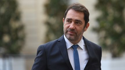 Christophe Castaner, le ministre de l'Intérieur, le 25 novembre 2019 à Matignon. (STEPHANE DE SAKUTIN / AFP)