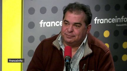 Philippe Colombani, président fondateur de l'Union Nationale des Indépendants de la Conduite, le 10 février sur franceinfo. (FRANCEINFO)