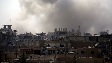 Dans l'enfer de Raqqa en Syrie