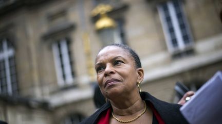 La garde des Sceaux, Christiane Taubira, &agrave; Paris, le 20 mai 2012. (FRED DUFOUR / AFP)