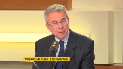 Dominique Jacomet, directeur&nbsp;général&nbsp;de l'Institut français de la mode, le 18 septembre 2018 sur franceinfo. (FRANCEINFO)