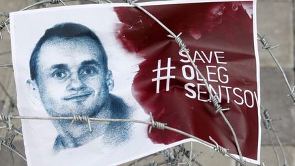 Emprisonné depuis 2014, le cinéaste russe Oleg Sentsov était en grève de la faim depuis plus de quatre mois. 
 (ZUMA PRESS/MAXPPP/MAXPPP)