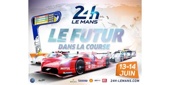 L'affiche des 24 Heures du Mans 2015