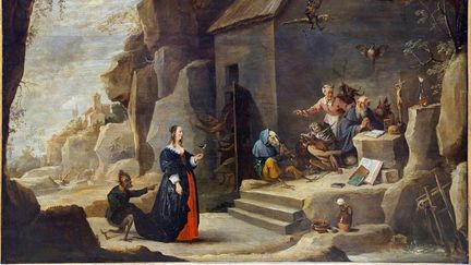 "La Tentation de Saint-Antoine"&nbsp;par&nbsp;David Teniers le Jeune&nbsp;(1610-1690) (Wikipedia, domaine public)