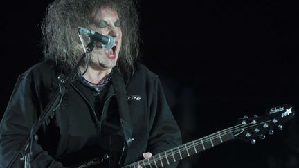 Robert Smith de The Cure, le 9 septembre 2011 au Bestival.
 (GEAA/ZDS/WENN.COM/SIPA)