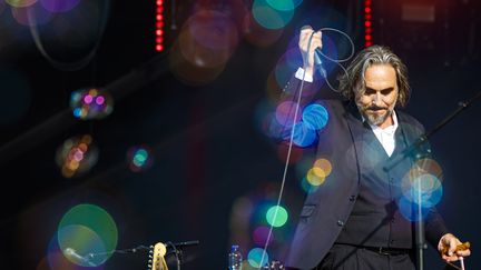 Stephan Eicher est passé cet été par le Paleo Festival, à Nyon en Suisse. (VALENTIN FLAURAUD / KEYSTONE)