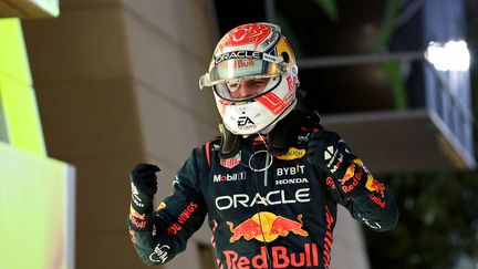 Max Verstappen lors du Grand Prix de Bahreïn, le 5 mars 2023. (GIUSEPPE CACACE / AFP)