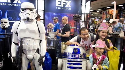 &nbsp; (La saga Star Wars, vedette de cette édition 2015 du Comic Con de San Diego, le rendez-vous incontournable des fans de pop-culture © MaxPPP)