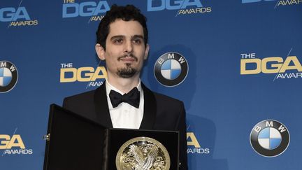 Damien Chazelle remporte le prix du syndicat des réalisateurs pour "La La Land", février 2017
 (Chris Pizzello/AP/SIPA)