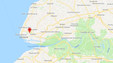 Le Havre (Normandie). (GOOGLE MAPS)