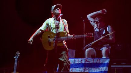 Manu Chao au Rockwave Festival 2015 près d'Athènes
 (Michaud Gael/NurPhoto)