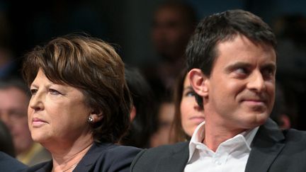 &nbsp; (Martine Aubry et Manuel Valls en 2011 © MAXPPP)