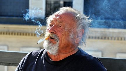 L'écrivain américain Jim Harrison à Paris en 2010.
 (Pierre Le Masson/PHOTOPQR/VOIX DU NORD)