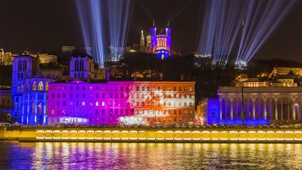 La Fête des lumières à Lyon, le 9 décembre 2017
 (Jacques Pierre / Hemis.fr / Hemis / AFP)