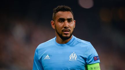 Le capitaine de l'OM, Dimitri Payet, le 3 mai 2018 à Salzbourg (Autriche). (VLADIMIR SIMICEK / AFP)