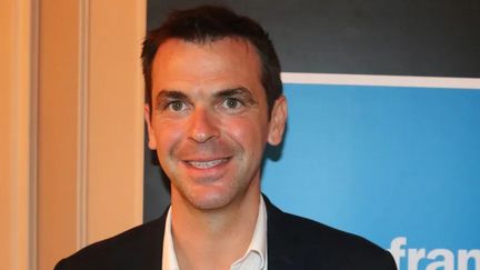 Olivier Véran succède à Agnès Buzyn comme ministre de la Santé, le 17 février 2020. (PAUL SERTILLANGES / RADIO FRANCE)