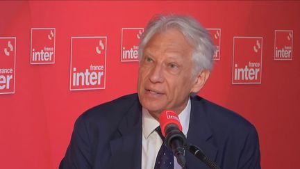 Dominique de Villepin, ancien Premier ministre, invité de France Inter, le 21 juin 2023. (FRANCE INTER / RADIO FRANCE)